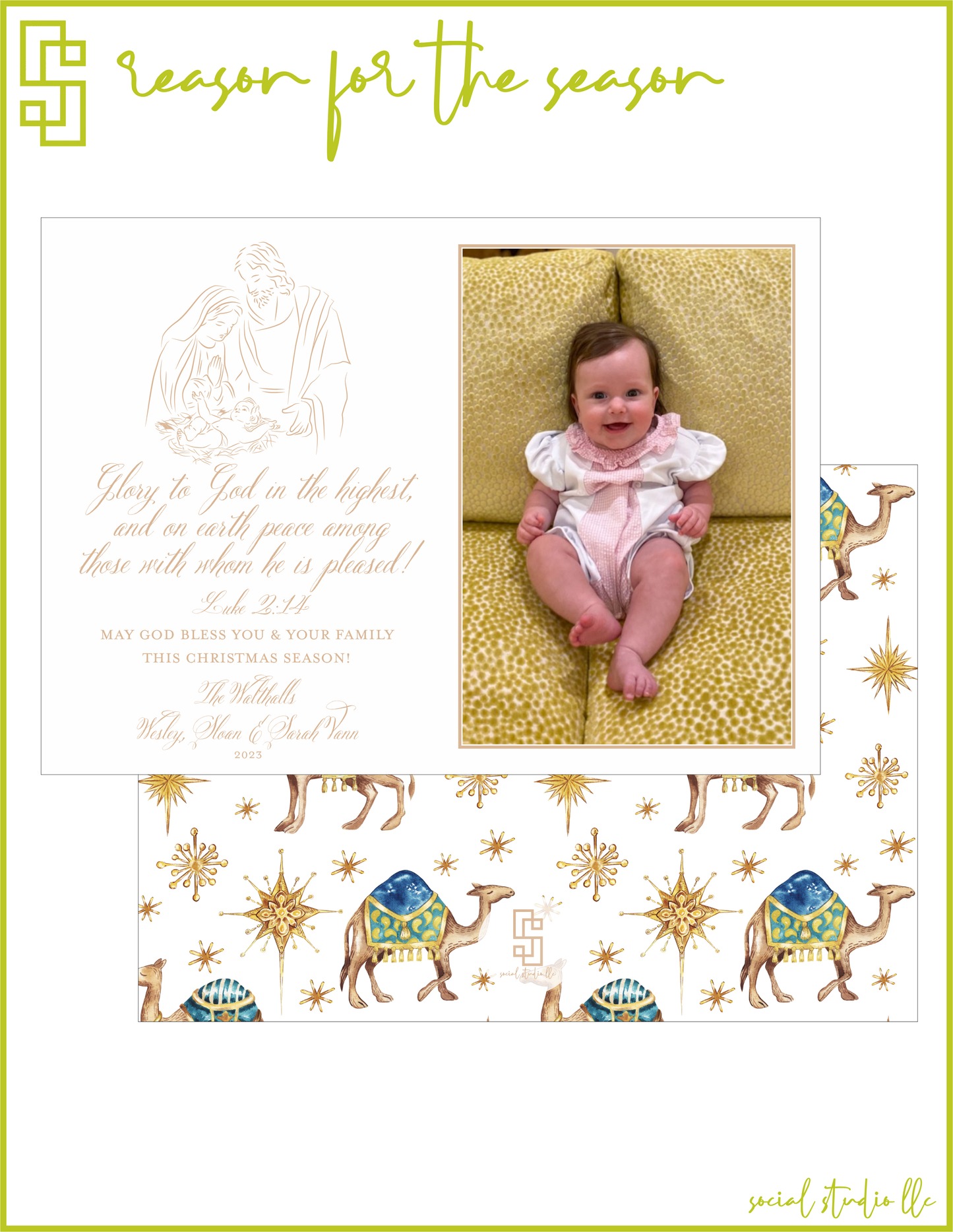 Reason for the Season Holiday Card