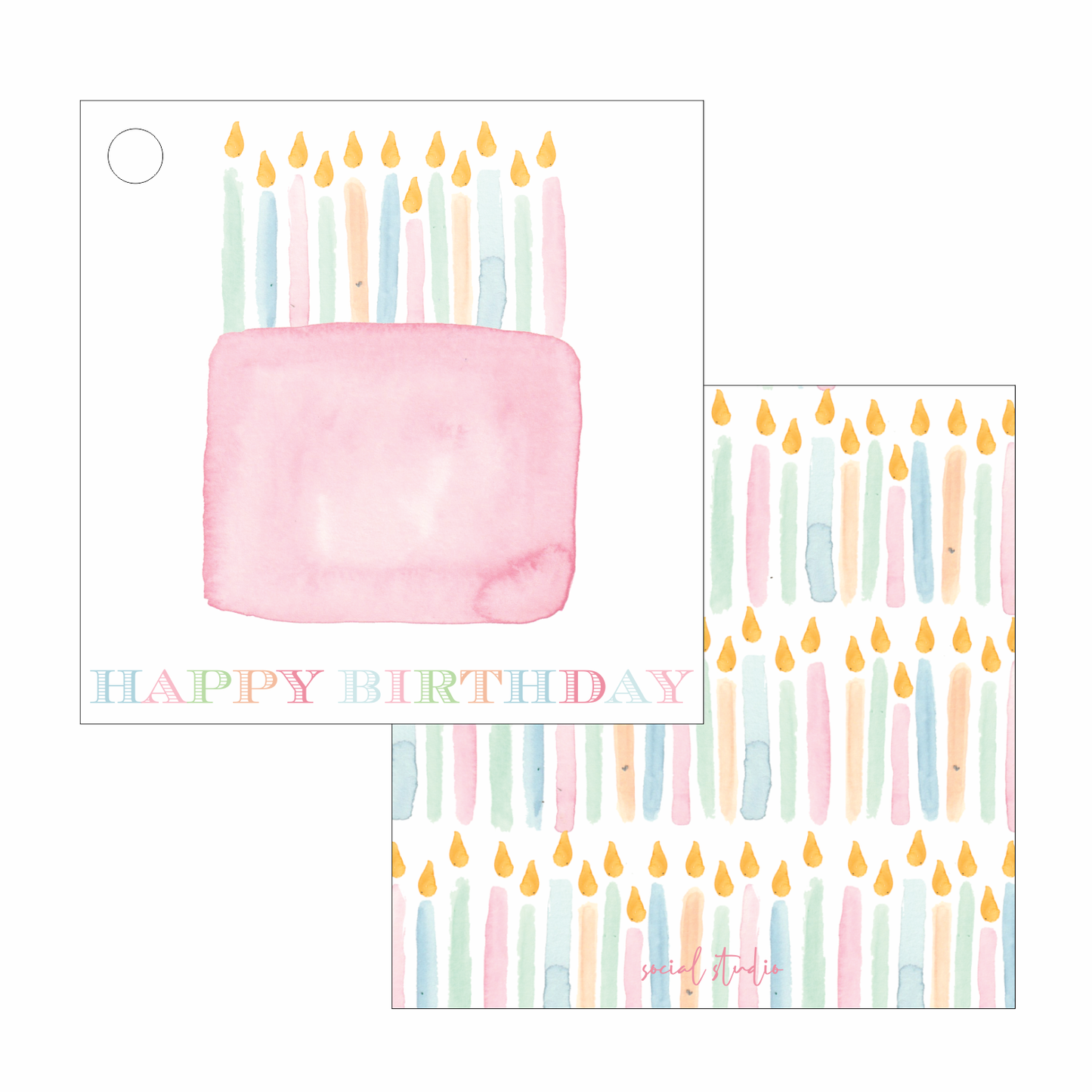 Gift Tags - Happy Birthday
