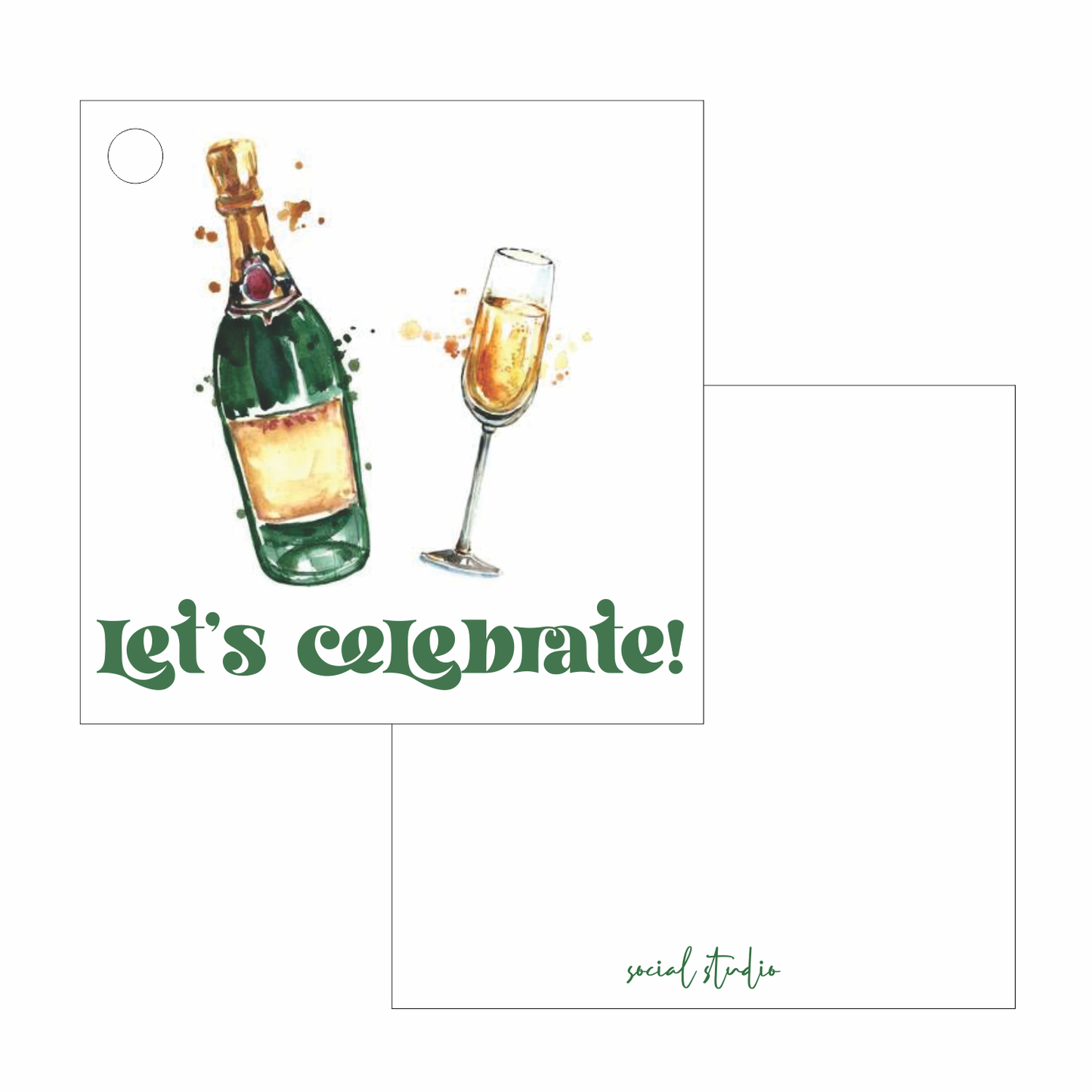 Gift Tags - Let's Celebrate