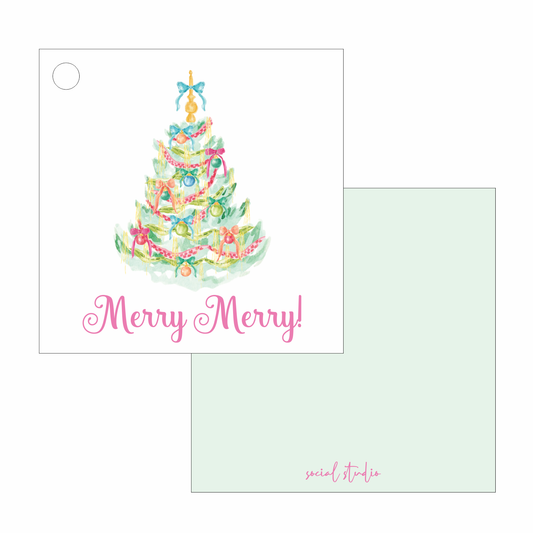 Gift Tags - Colorful Tree