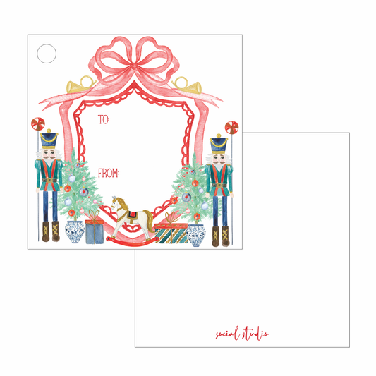 Gift Tags - Nutcracker Crest