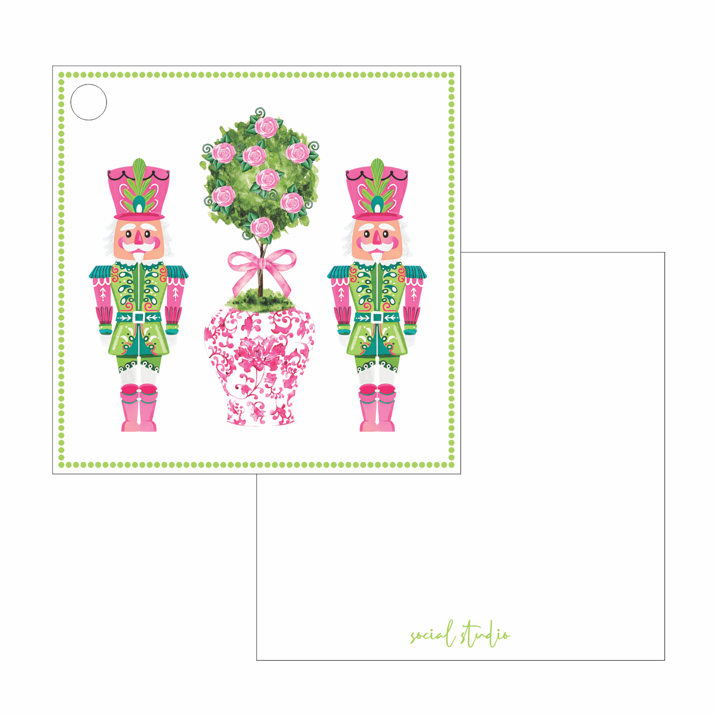 Gift Tags - Pink Nutcrackers