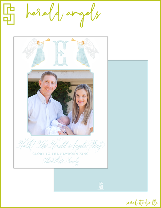Herald Angels Holiday Card