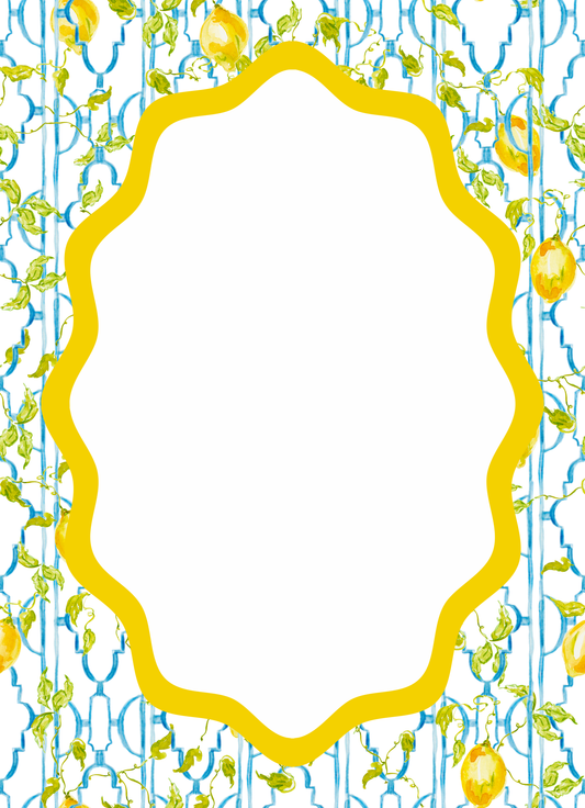 Notepad - Lemon Wave