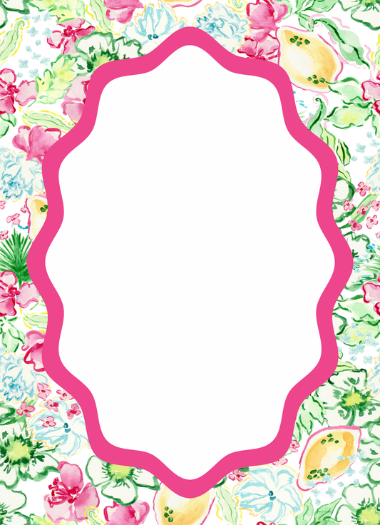 Notepad - Lilly Inspired