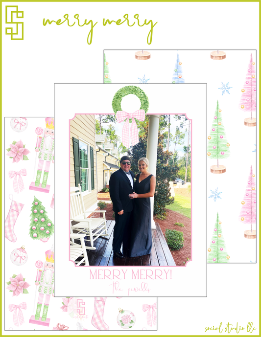 Merry Merry Holiday Card