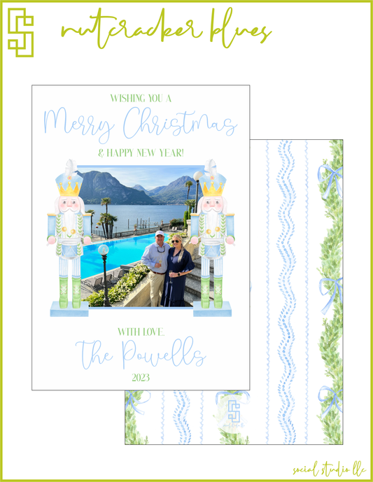 Nutcracker Blues Holiday Card