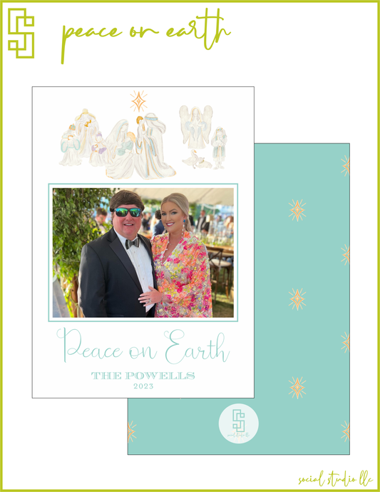 Peace on Earth Holiday Card