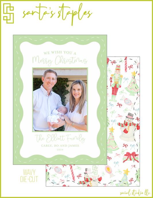 Santa's Staples Holiday Card