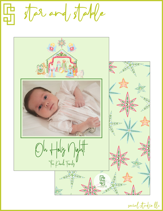 Star and Stable Holiday Card