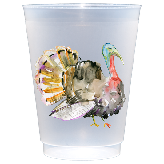 Turkey Frosted Cups - Set of 12
