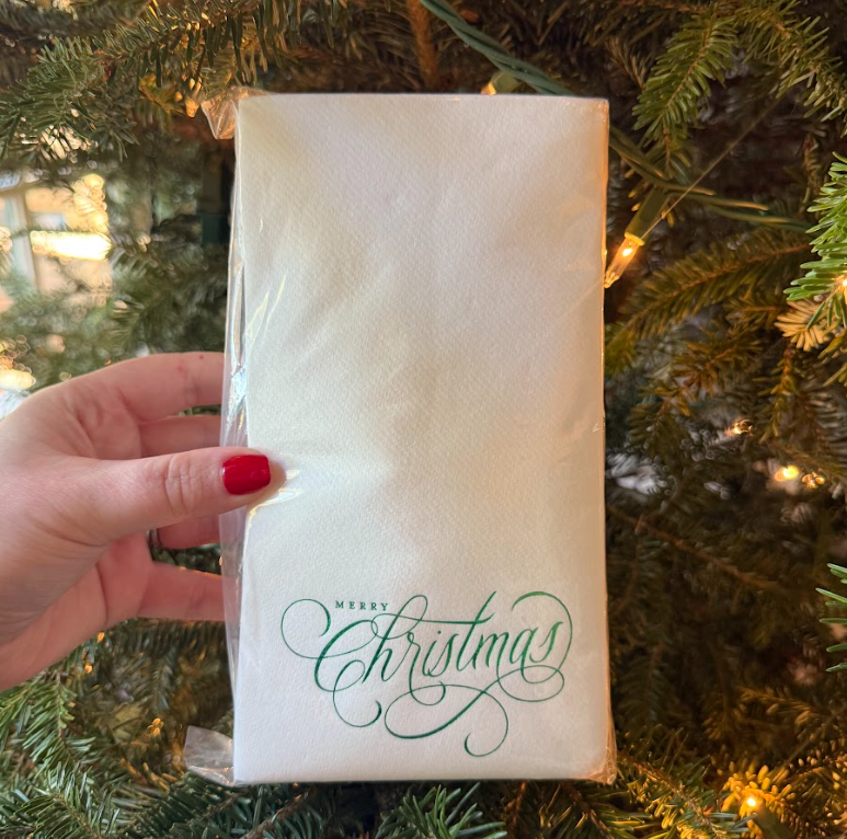 Merry Christmas Guest Towels